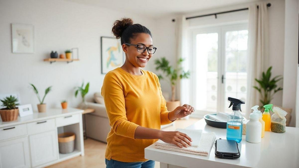 Encorajamento para Adotar um Cronograma de Limpeza